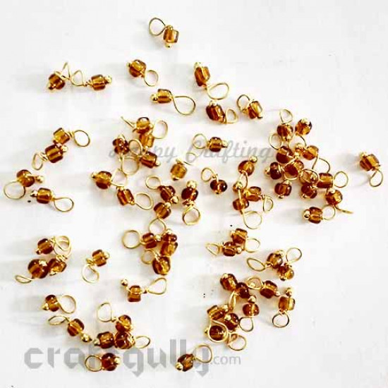 Loreals 2mm - Glass - Brown - 5gms