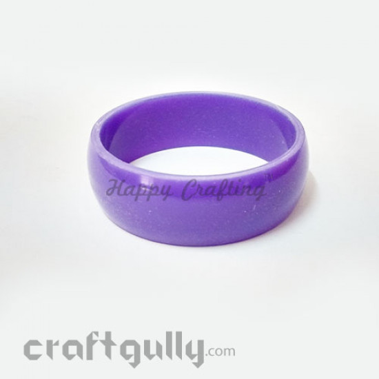 Acrylic Bangles 2.4 - 20mm - Lavender - Pack of 1