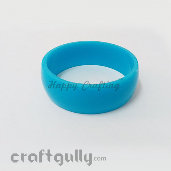 Acrylic Bangles 2.4 - 20mm - Sky Blue - Pack of 1