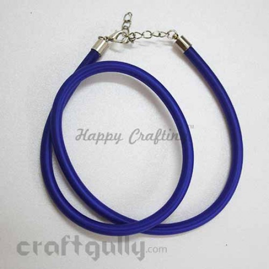 Necklace Cords - Silk Thread - Royal Blue - 18 inches