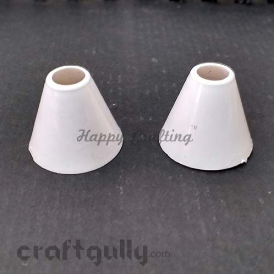 Jhumka Bases - Cone #5 - 25mm - Pack of 2