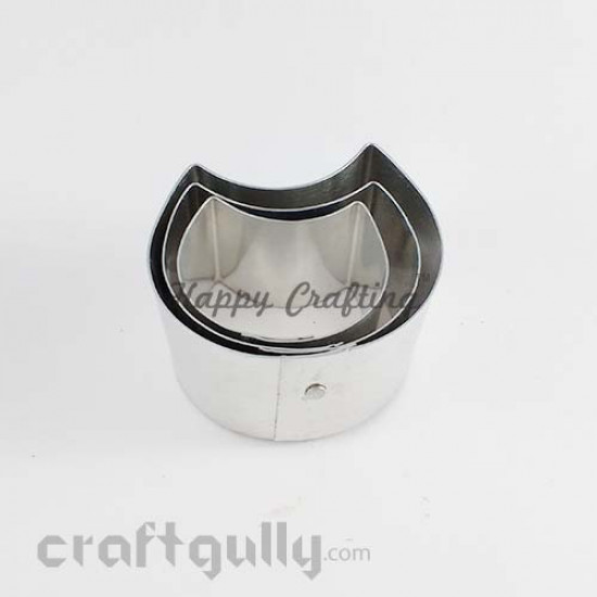 Shape Cutters - Metal - Crescent - Set of 3 Shape Cutters - Metal - Crescent - Set of 3