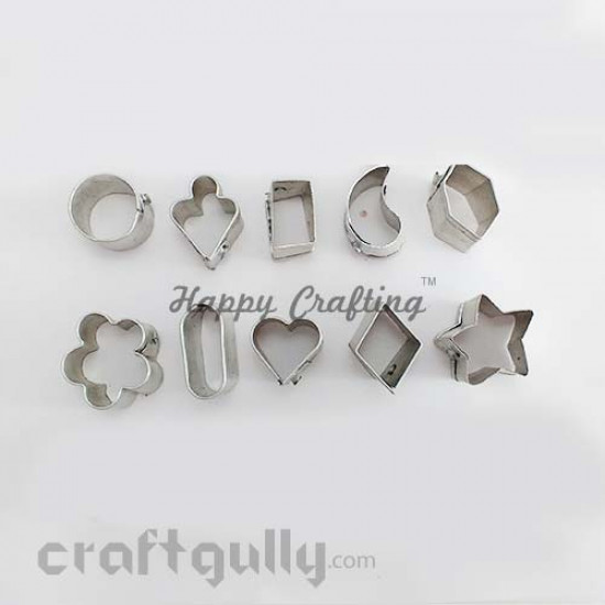 Shape Cutters - Metal - Mini - Assorted - Set of 10
