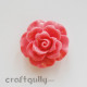 Resin Rose - Coral Resin Rose - Coral