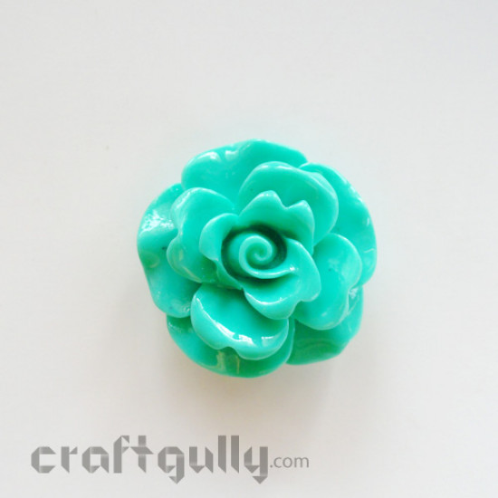 Resin Rose - Sea-Green Resin Rose - Sea-Green