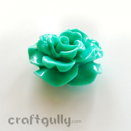 Resin Rose - Sea-Green Resin Rose - Sea-Green