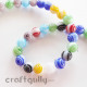 Glass Beads - Assorted Round - String of 65 Beads