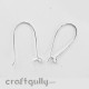 Earring - Loops With Rings - Silver - 3 Pairs