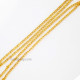 Chains Oval Flat 5x3mm - Golden Finish - 36 Inches