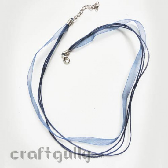 Necklace Cord - Multi Strand - Dark Blue