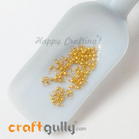 Loreals 2.5mm - Brass - Golden Finish - 5gms