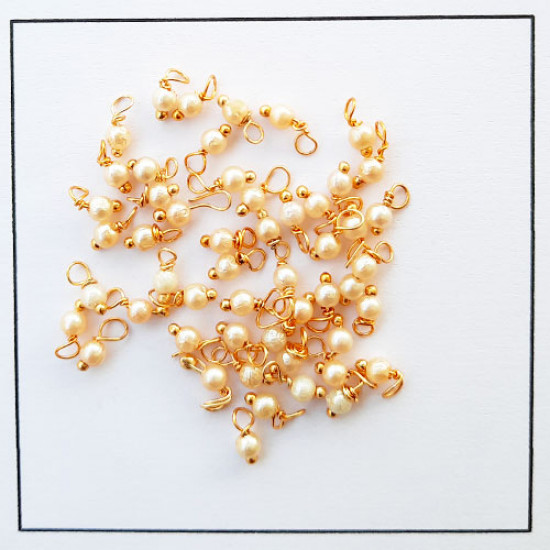 Loreals 3mm - Acrylic Faux Pearl Cream - 10gms