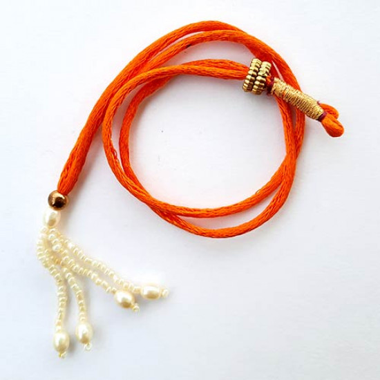 Necklace Cords - Back Rope #6 - Orange - Pack of 1