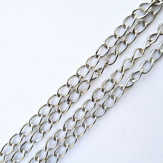 Extender Chains 6mm - Silver Finish - 12 inches