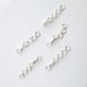 Extender Chain With Hook 35mm - White Silver Finish - 5 Sets