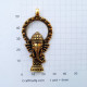 Pendant #16 - 57mm - Antique Golden - Pack of 1