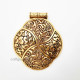 Pendant #20 - 64mm Antique Golden - Pack of 1