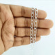 Chains Oval 7mm - Silver Finish - 36 Inches
