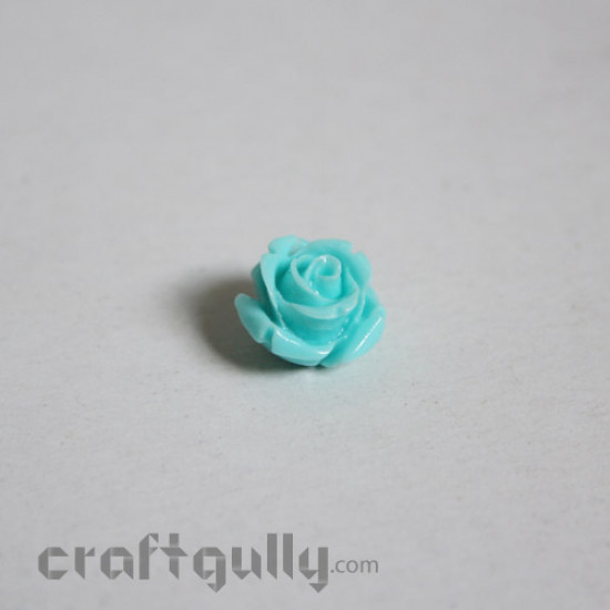 Faux Coral Beads - Rose - Blue