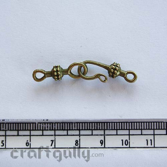 Clasps - Couple Clasp - Brass Finish