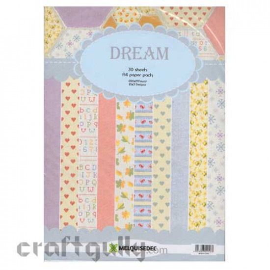 Pattern Paper A4 - Dream - Pack of 30