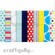 Pattern Paper 6x6 - Spots & Stripes - Pack of 50