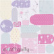 Pattern Paper - 'Especially for you' (Pack of 26, Size 8"x8")