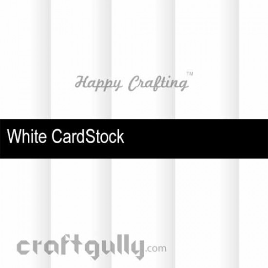 CardStock 6x6 - White - Pack of 10