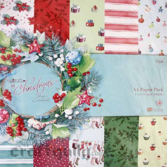 Pattern Paper - Christmas by Lucy Cromwell - (A4)