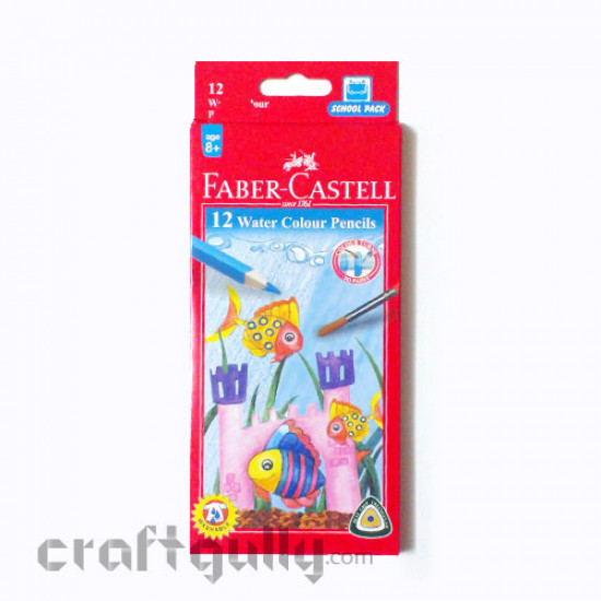 Faber-Castell Water Colour Pencils (Pack of 12)