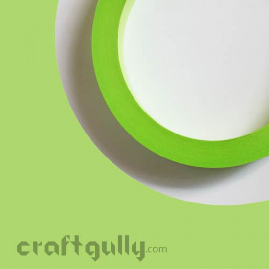 Quilling Strips 5mm Light Green - 17Inch - 100 Strips