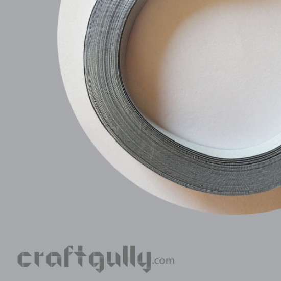Quilling Strips 7mm Silver