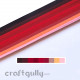 Quilling Strips 5mm XL Pack - Red Bouquet - 11Inch - 200 Strips