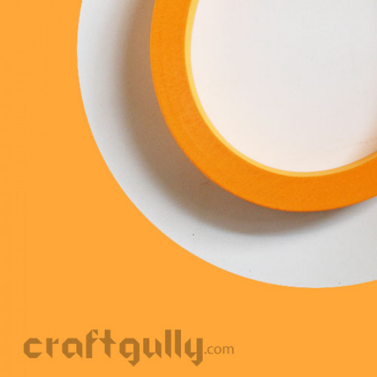 Quilling Strips 5mm Sunset Orange - 17Inch - 100 Strips