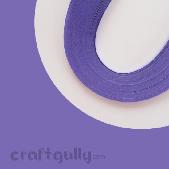 Quilling Strips 5mm Violet - 17Inch - 100 Strips