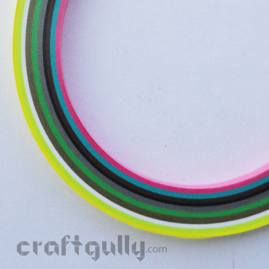 Quilling Strips 3mm Assorted #3