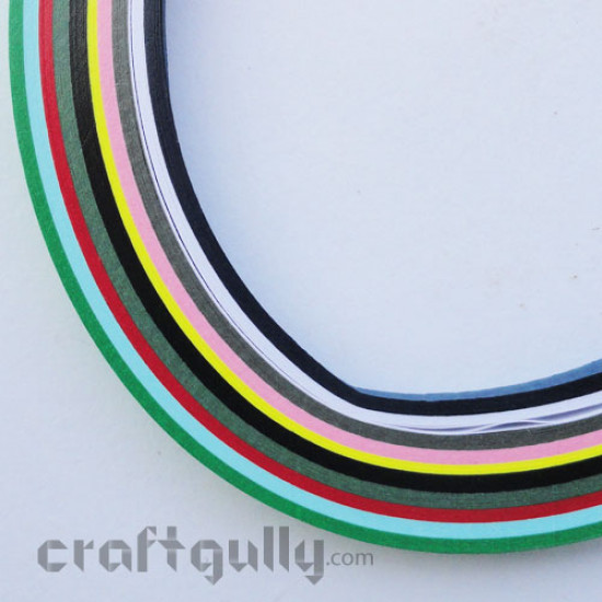 Quilling Strips 7mm Assorted #2