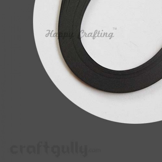 Quilling Strips 3mm Slate - 17Inch - 100 Strips