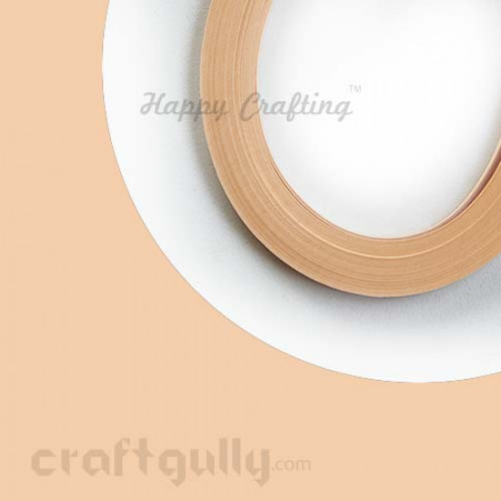Quilling Strips 3mm Skin - 17Inch - 100 Strips