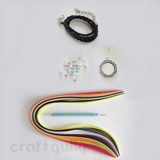 CraftGully Quilling Jewellery Kit - Necklace