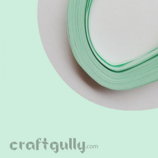 Quilling Strips 10mm Pastel Green