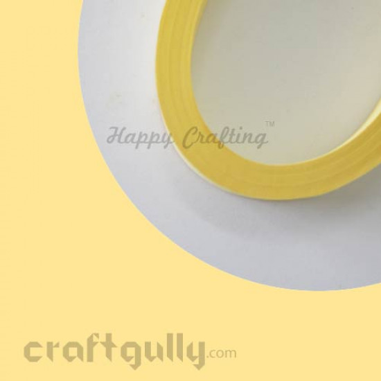 Quilling Strips 5mm Pale Yellow - 17 Inch - 100 Strips