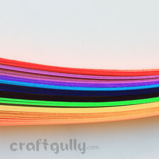 Quilling Strips 7mm Assorted #4