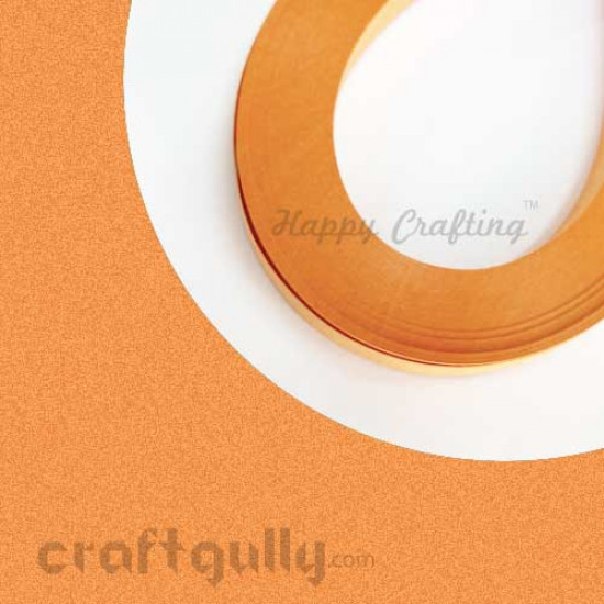 Quilling Strips 5mm Orange Granite - 17Inch - 100 Strips