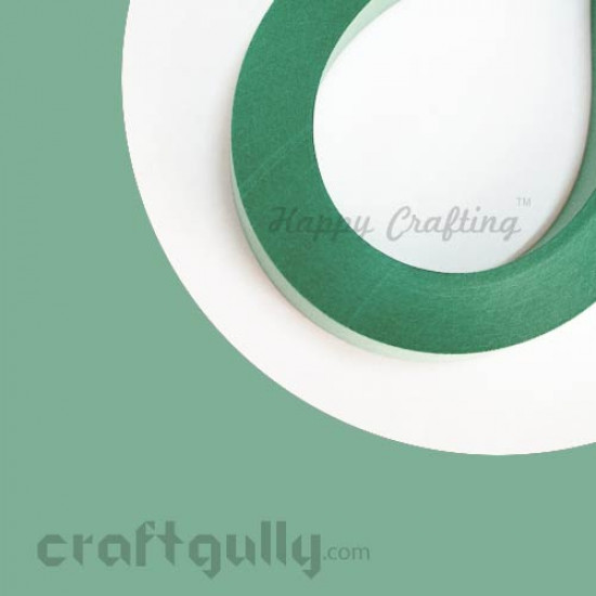 Quilling Strips 3mm Greyed Jade - 17Inch - 100 Strips
