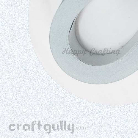 Quilling Strips 5mm White Granite - 17Inch - 100 Strips