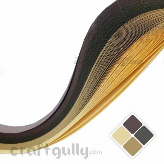 Quilling Strips 5mm Theme - Desert - 16Inch - 100 Strips