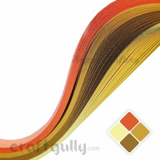 Quilling Strips 5mm Theme - Summer - 16Inch - 100 Strips