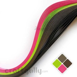 Aofieijew 9 Pack 3mm/5mm Quilling Paper Quilling Strips 900 Stripes Length  39cm for Hand Craft Decoration (3mm Paper Stripes)