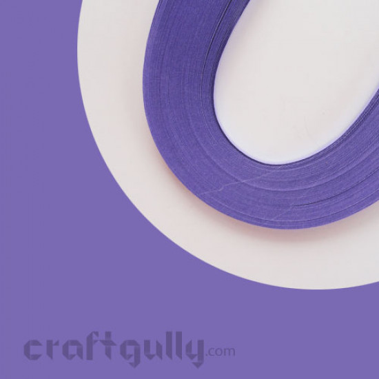 Quilling Strips 3mm Violet - 17Inch - 100 Strips